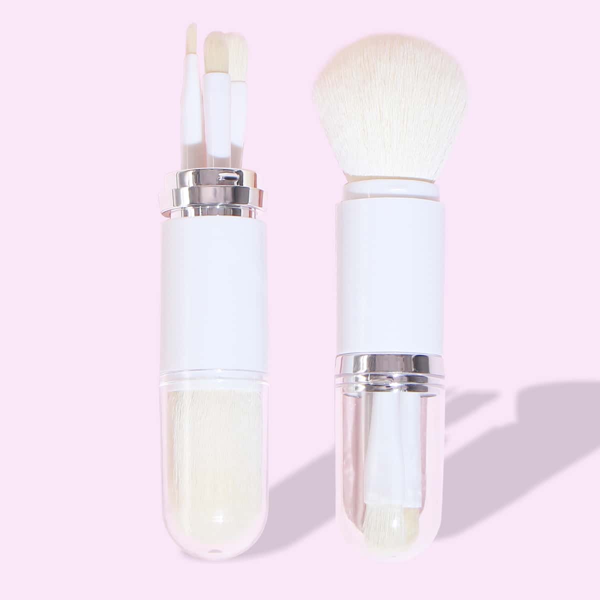 

4 In 1 Makeup Brush Set, White