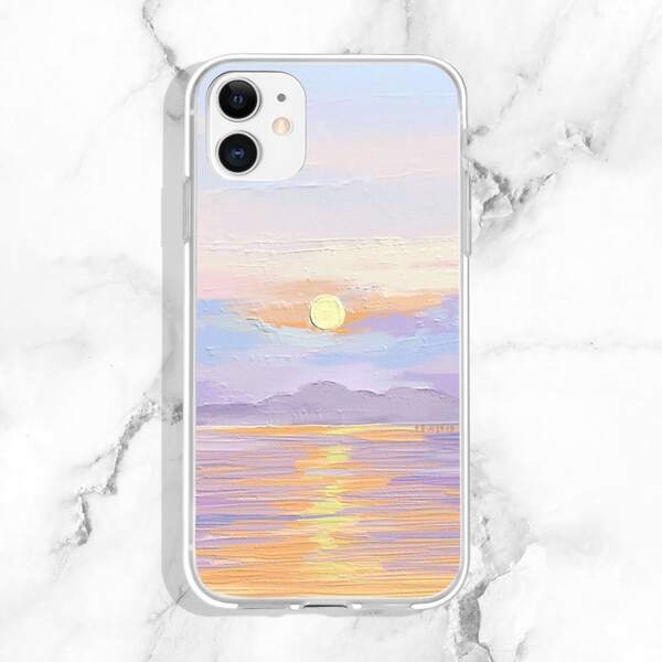 

Landscape Print Phone Case, Multicolor