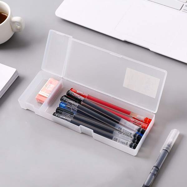 

1pc Clear Pencil Case