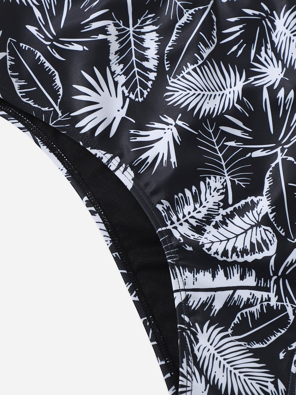 Plus Tropical Print Bikini Panty