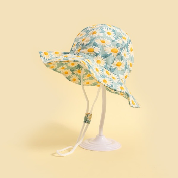 

Toddler Girls Floral Print Hat, Multicolor
