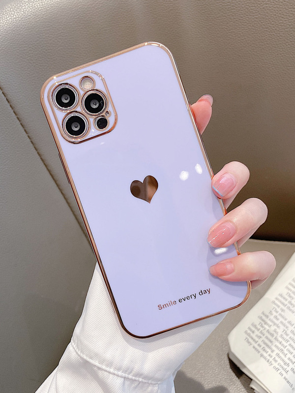 Heart Print Phone Case