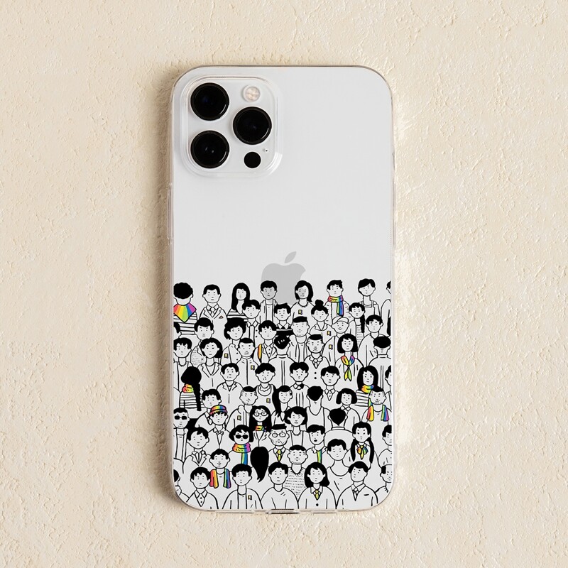 

Figure Graphic Phone Case, Multicolor