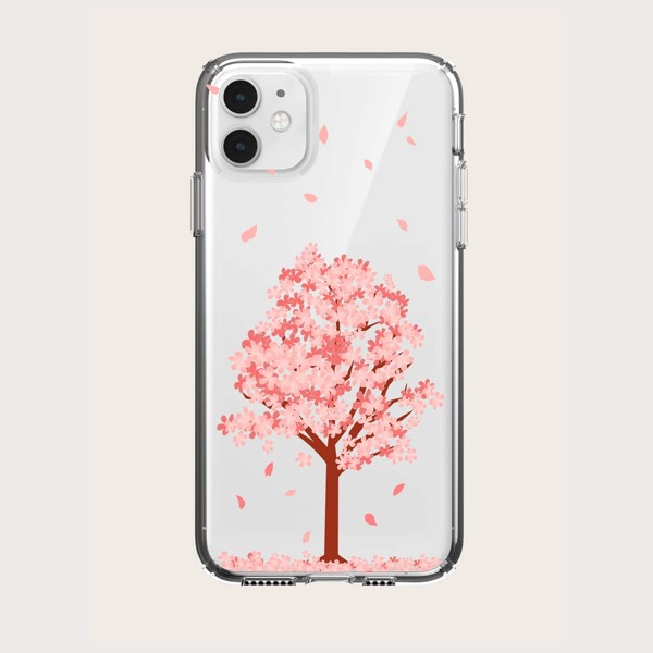 

Tree Print Phone Case, Multicolor