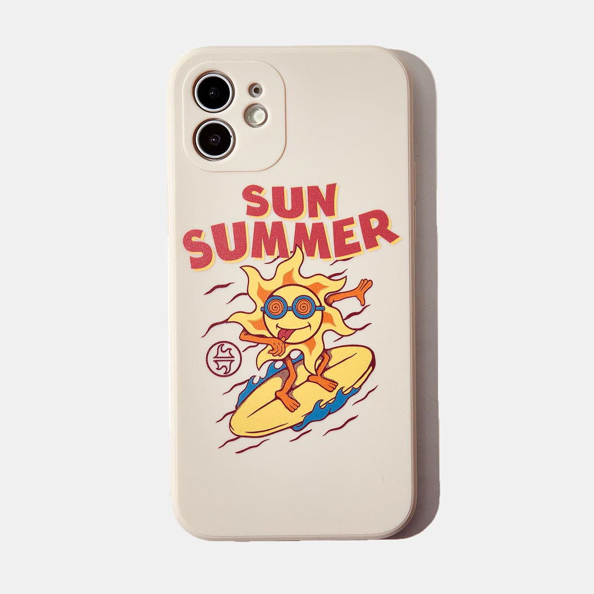 

ROMWE X Welnust-art Graphic Phone Case, Multicolor
