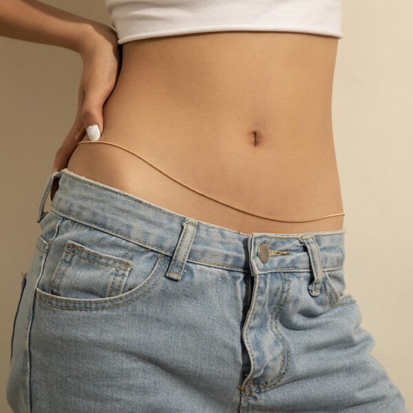 

Simple Waist Chain, Gold