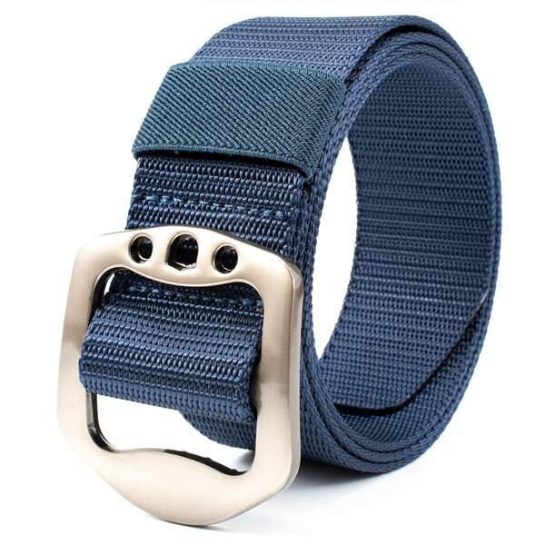 

Men Minimalist Tape Belt, Navy blue