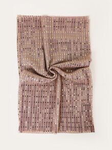 Khăn quàng cổ trang trí tiệc 1 chiếc Thiết kế thời trang Đa năng cho mọi dịp - Màu Khaki - Xem 2