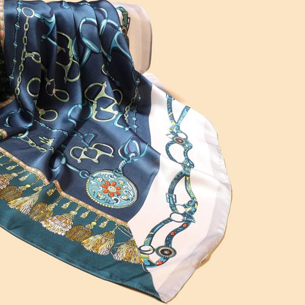 

Chain Print Bandana, Multicolor