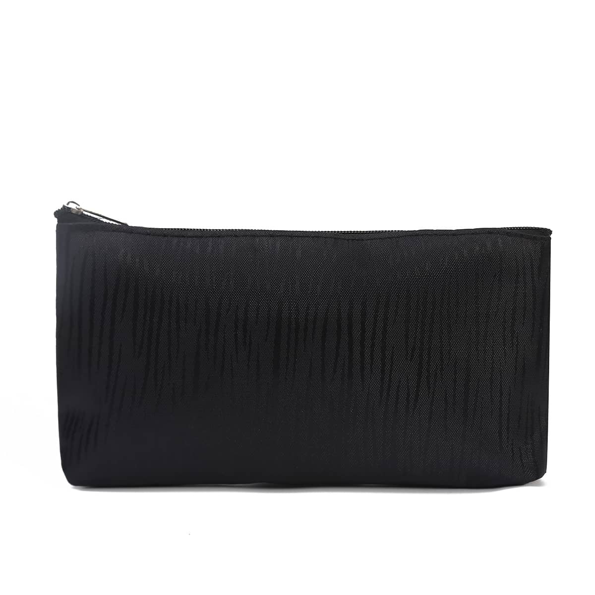 

Solid Makeup Bag, Black