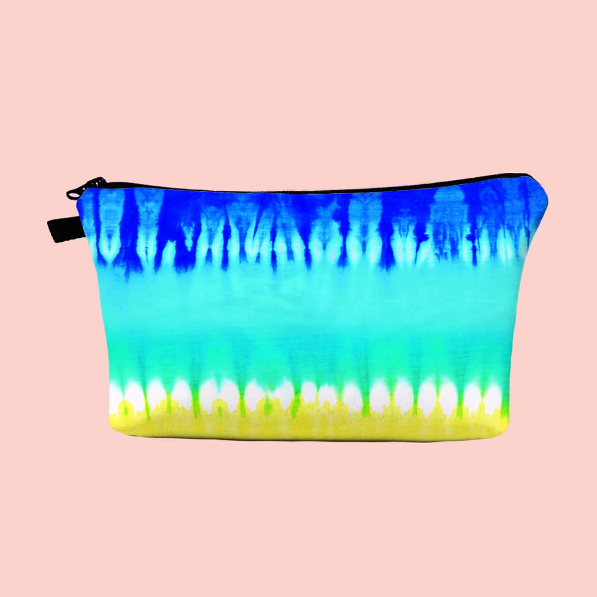 

Tie Dye Makeup Bag, Green