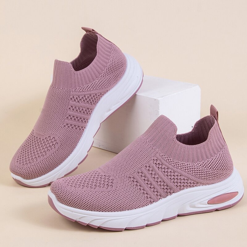 

Knit Running Shoes, Pink
