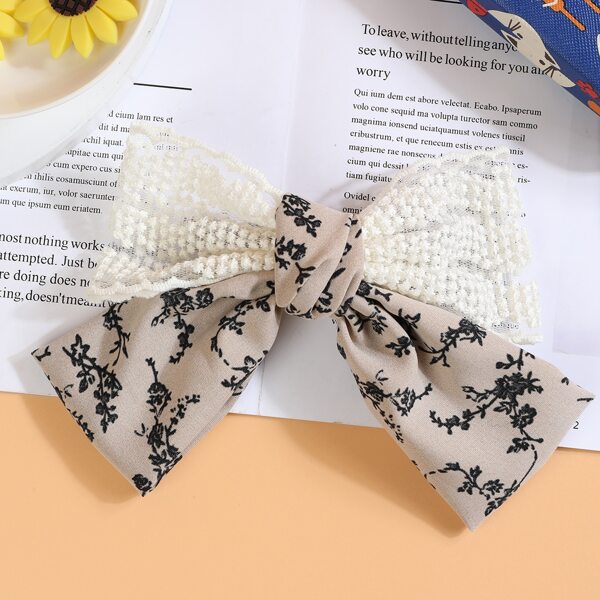 

Girls Bow Knot Hair Clip, Multicolor