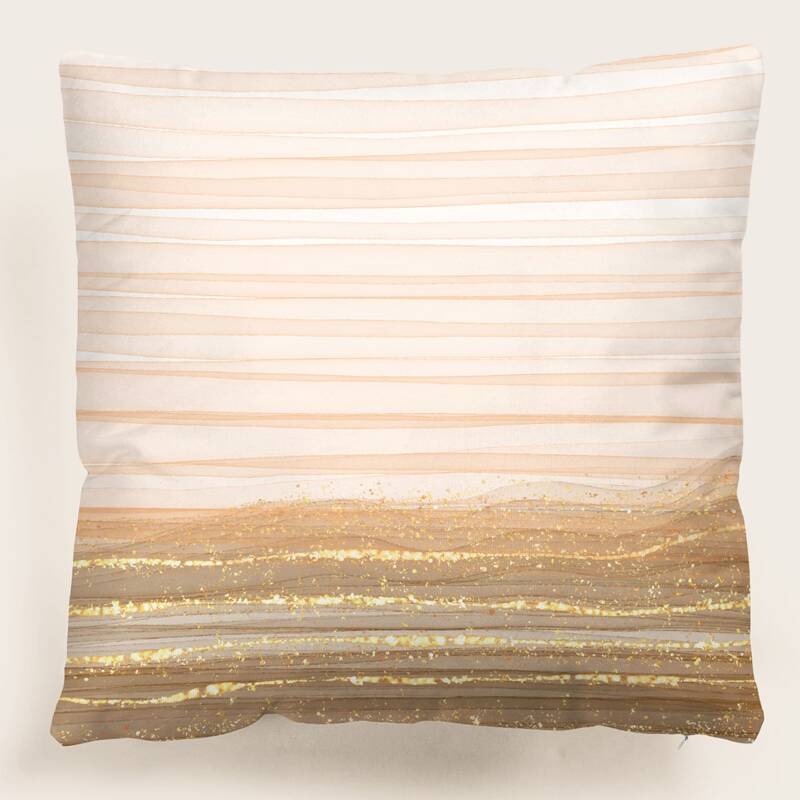 

Striped Print Cushion Cover Without Filler, Multicolor