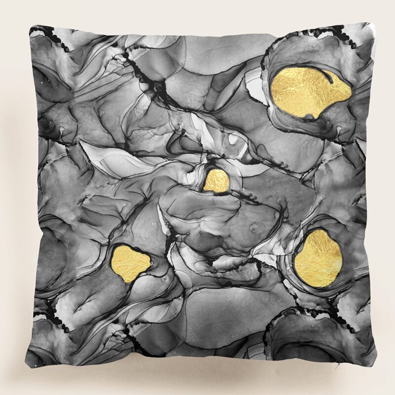 

Graphic Cushion Cover Without Filler, Multicolor