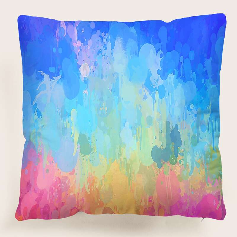 

Graphic Cushion Cover Without Filler, Multicolor