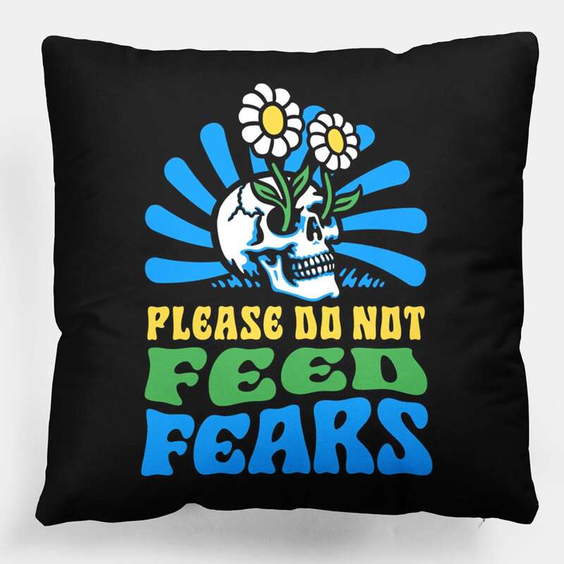 

Skull Cushion Cover Without Filler, Multicolor
