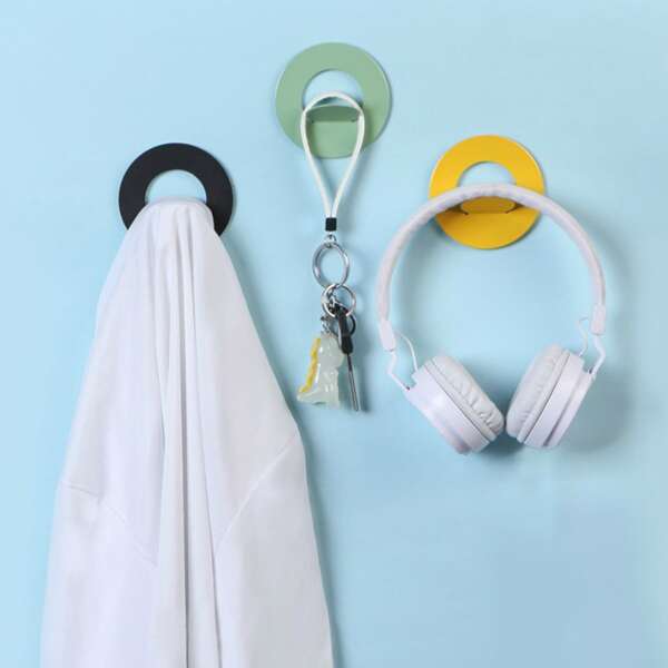 

1pc Random Metal Wall Hook, Multicolor