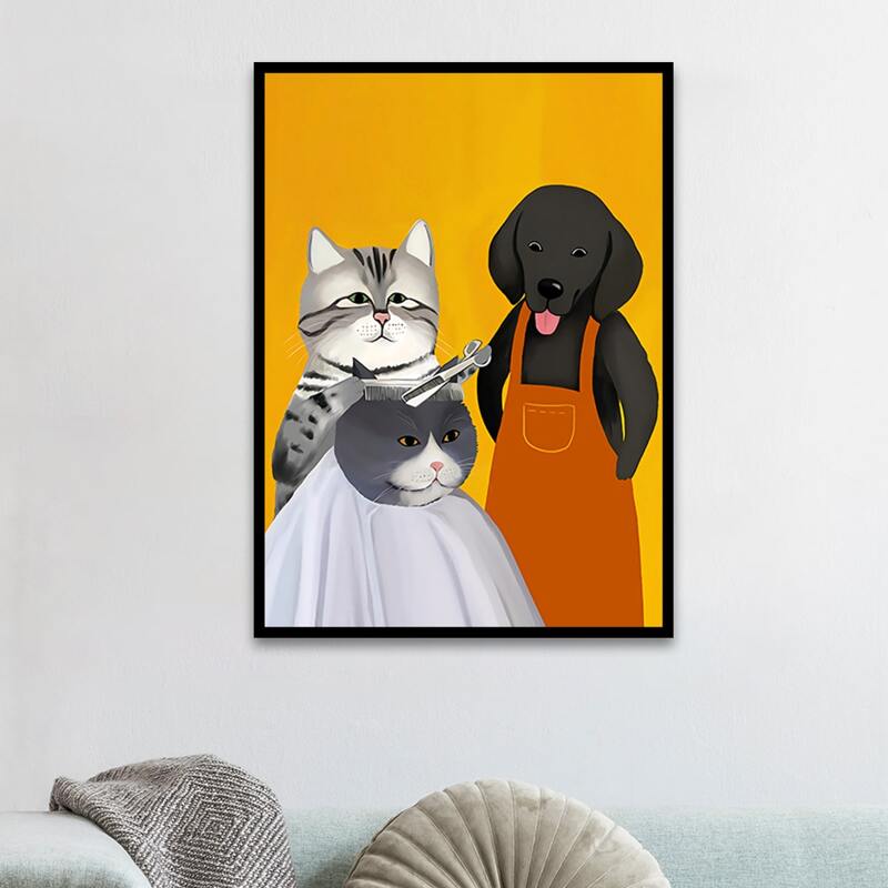 

Cartoon Animal DIY Diamond Painting, Multicolor