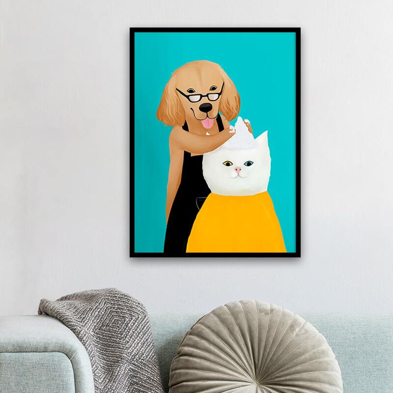 

Cartoon Animal DIY Diamond Painting, Multicolor