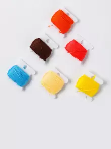 24pcs Random Color Embroidery Thread - Multicolor - View 3