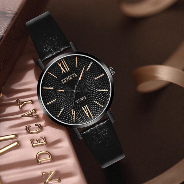 

Round Pointer Quartz Watch