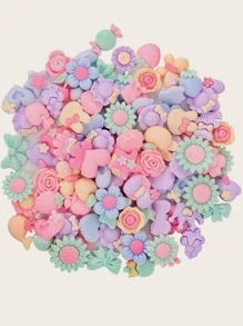 30 cái trang trí hoa tự làm - Nhiều màu - Xem 1