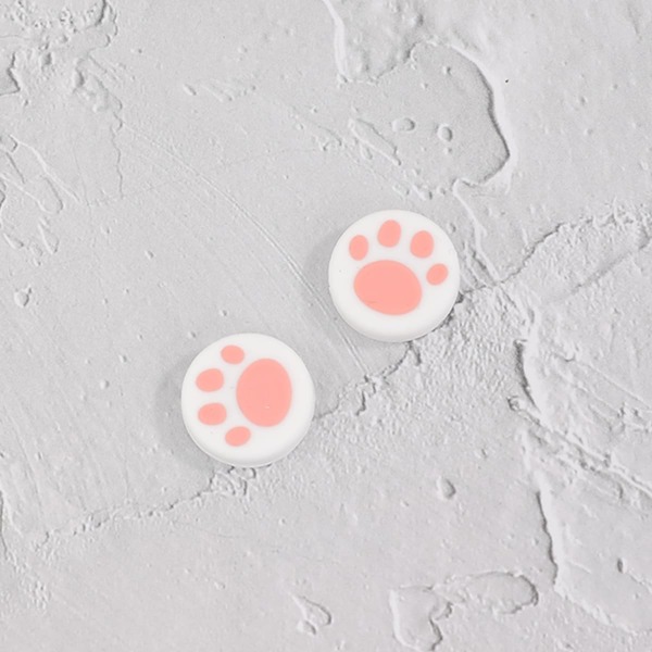 

2pcs Cat Claw Game Console Button Cover, Pink