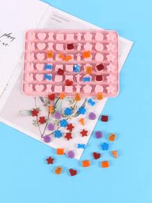 1入組DIY巧克力模具 - 粉色 - 查看 1