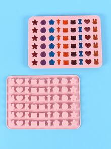 1入組DIY巧克力模具 - 粉色 - 查看 6