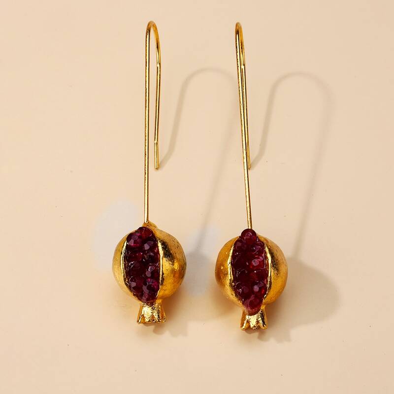 

Pomegranate Decor Ear Cuff, Multicolor
