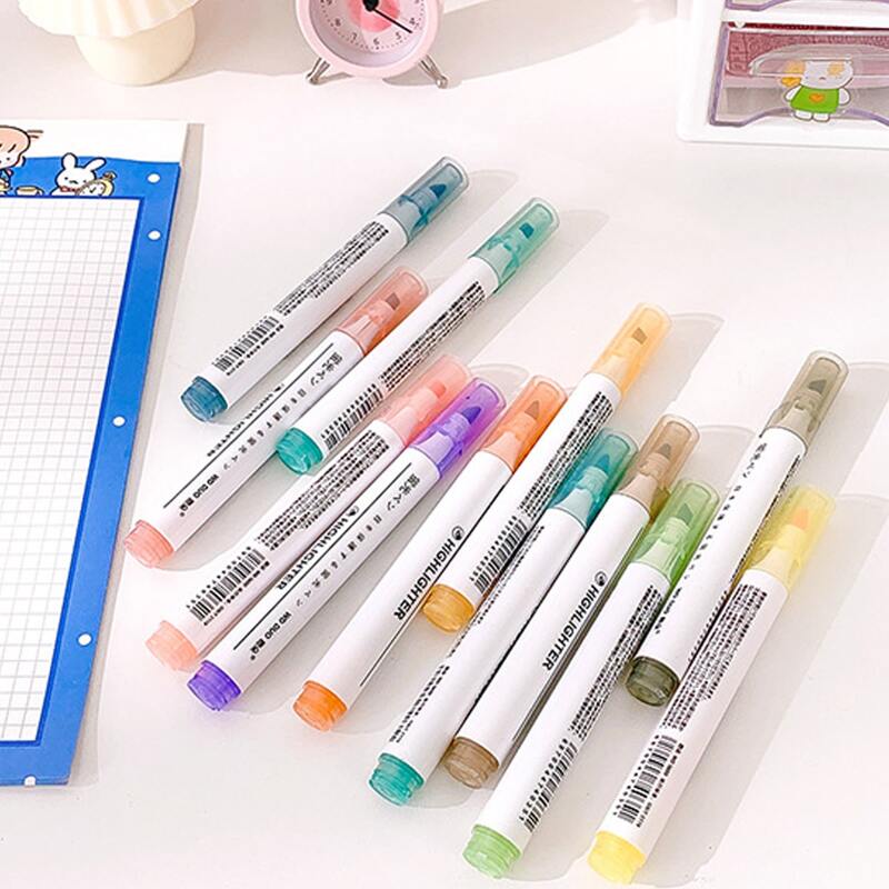 

2pcs Random Highlighter Pen, Multicolor
