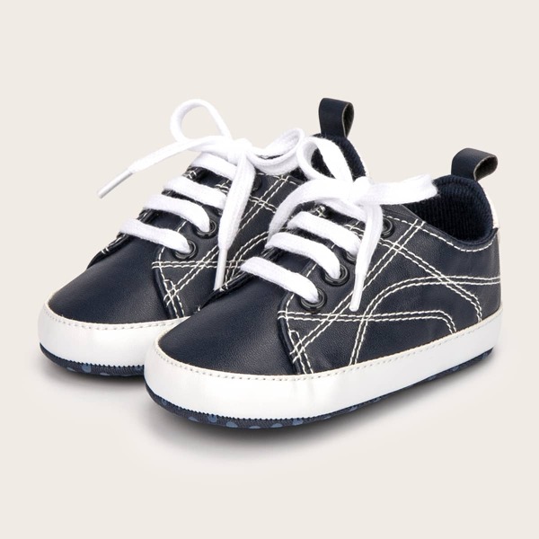 

Baby Boys Lace Up Front Sneakers, Blue