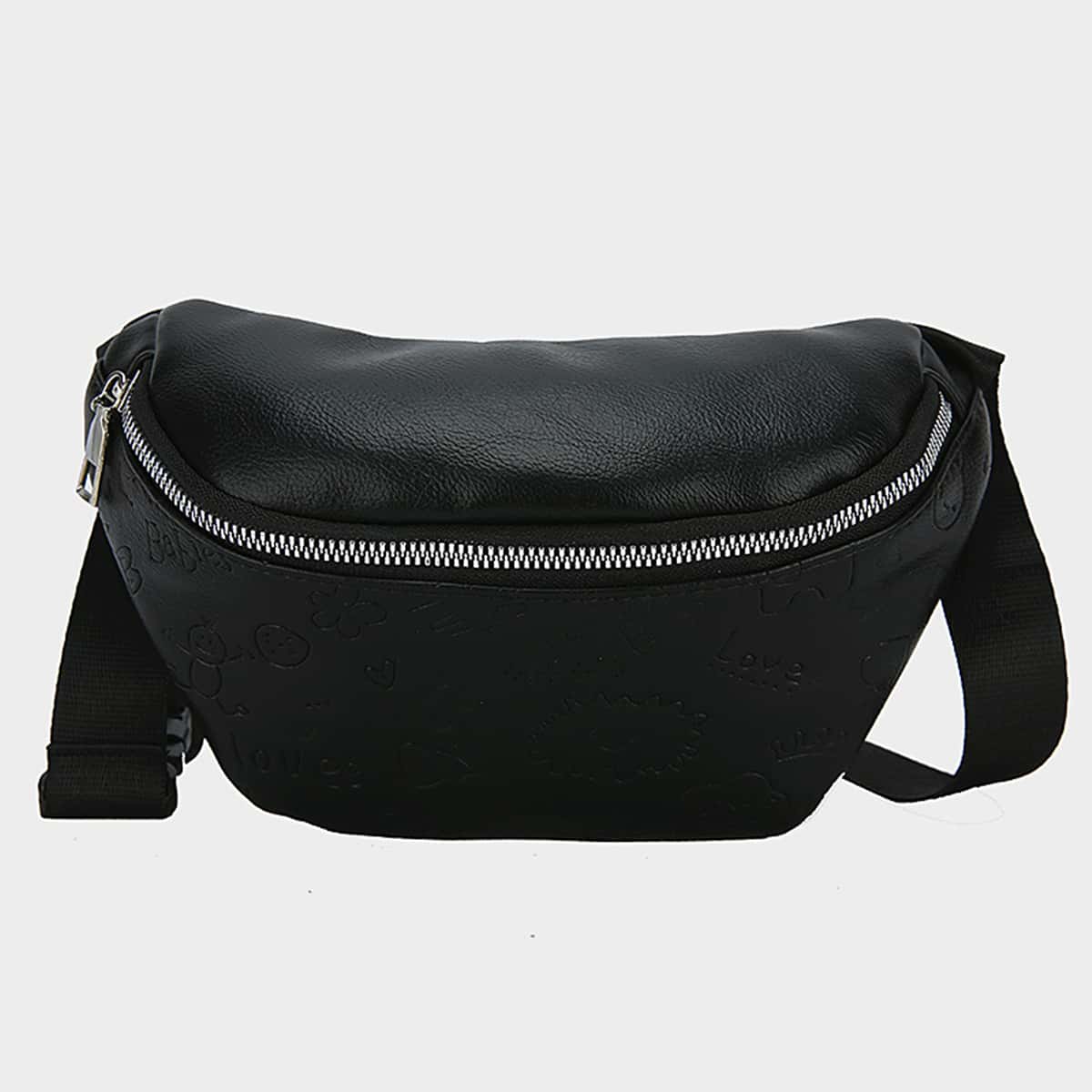

Minimalist Fanny Pack, Black