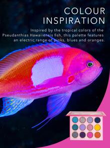 SHEGLAM Fin Within Palette 12-Clolor Glitter Matte Eyeshadow Palette Bold Color High Shine Long Lasting No Smudge Highly Pigmented Soft Smooth Eyeshadow Eye Makeup Cosmetics Pink Eyeshadow Brand Beauty Makeup Face Paint Cosmetic For Women Girls Perfect For Winter Spring Ideal For Y2K Fancy Fashion Suitable For Birthday Gift Party Ready Best Color - Fin Within - View 8