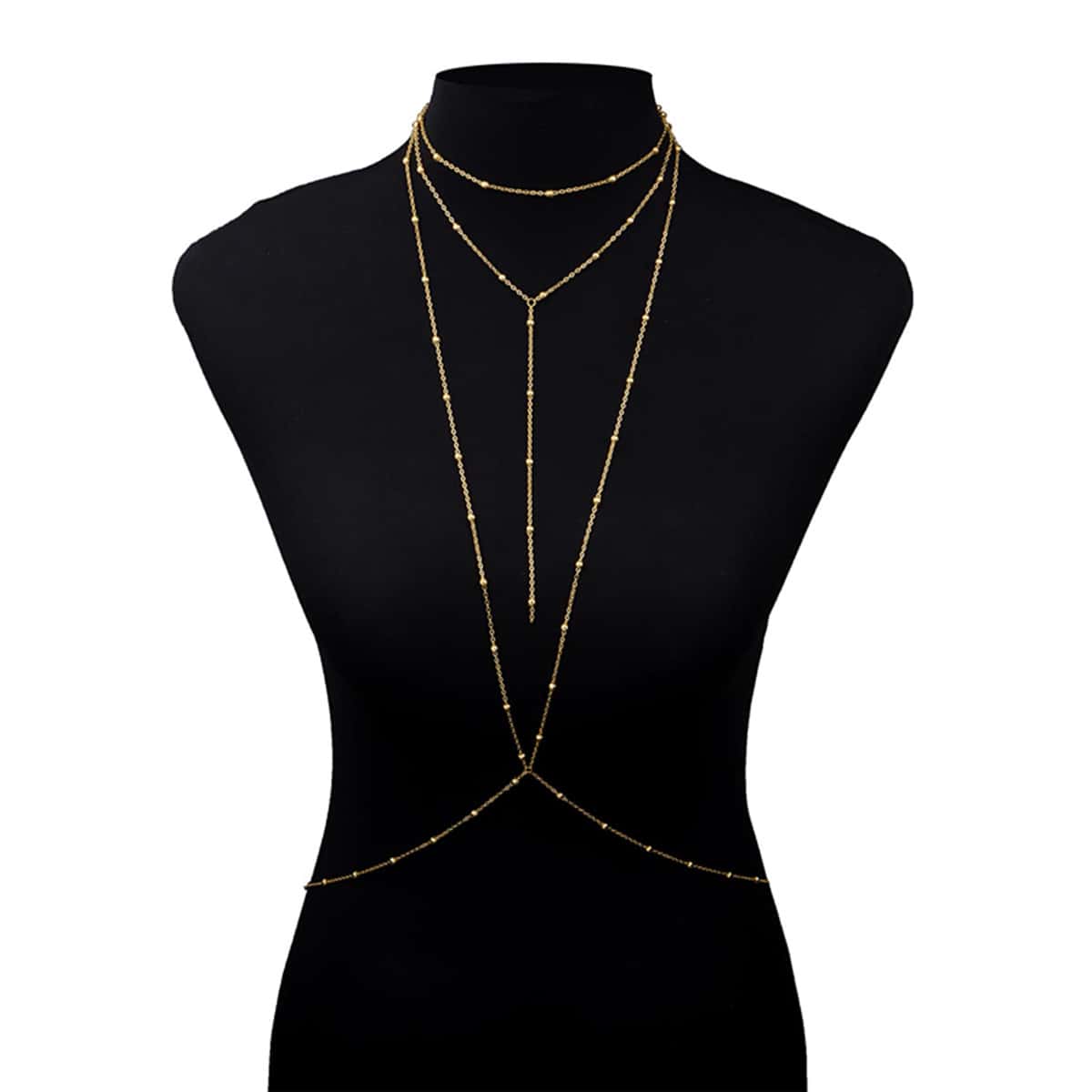 

Minimalist Body Chain, Gold