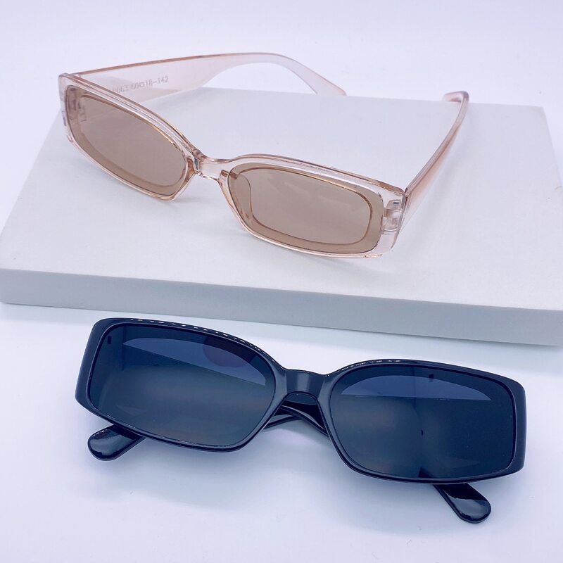 2pairs Tinted Lens Frame Sunglasses