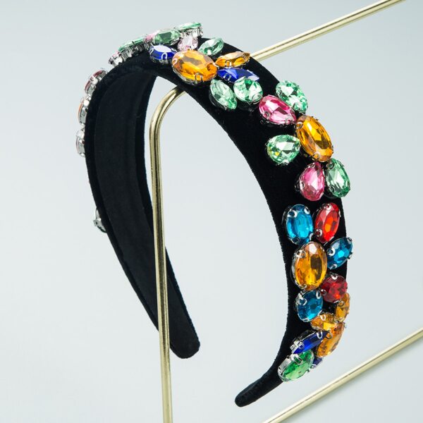 

Gemstone Decor Headband, Multicolor