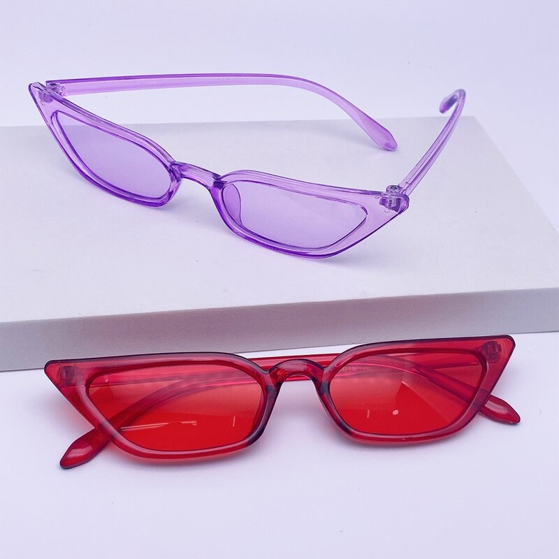 

2pairs Cat Eye Frame Sunglasses
