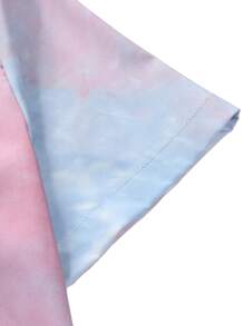 Manfinity RSRT Men Random Tie Dye Button Through Shirt - Multicolor - View 6