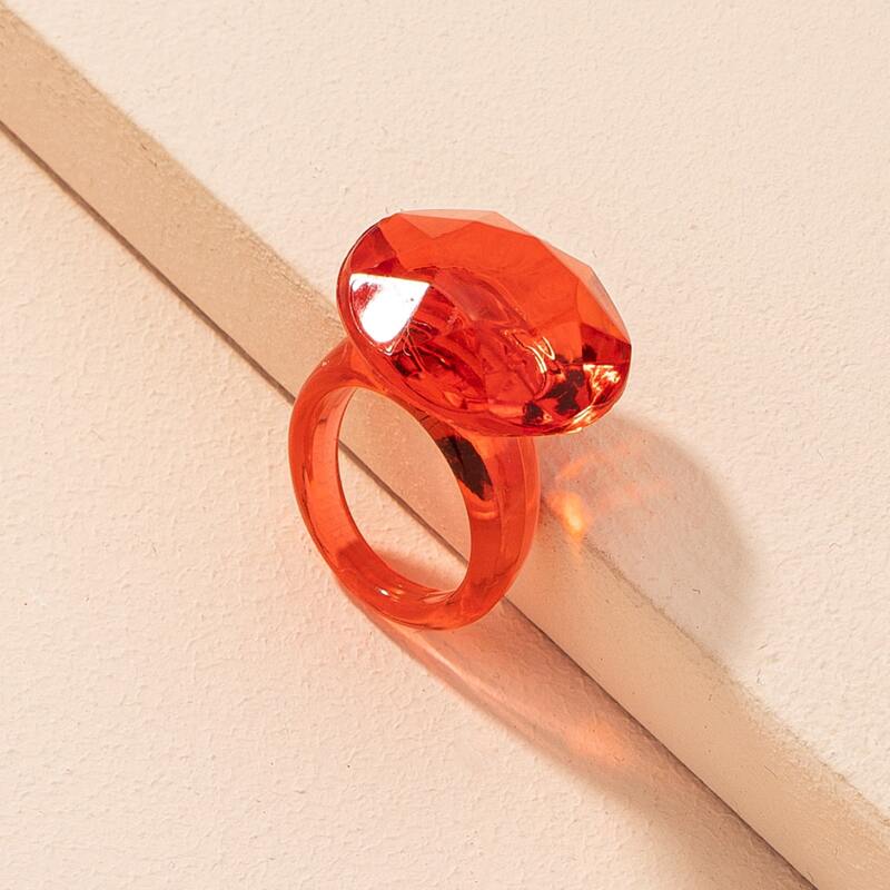 

Gemstone Design Ring, Red
