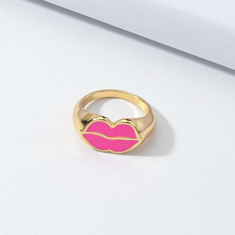

Lip Decor Ring, Pink