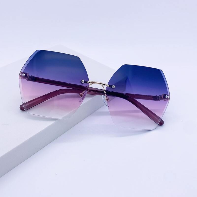 

Rimless Tinted Lens Sunglasses