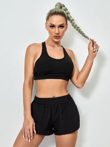 Easithlete 透氣手機口袋運動短褲