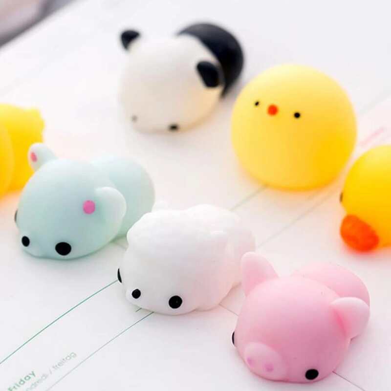 

5pcs Random Cartoon Squeeze Toy, Multicolor