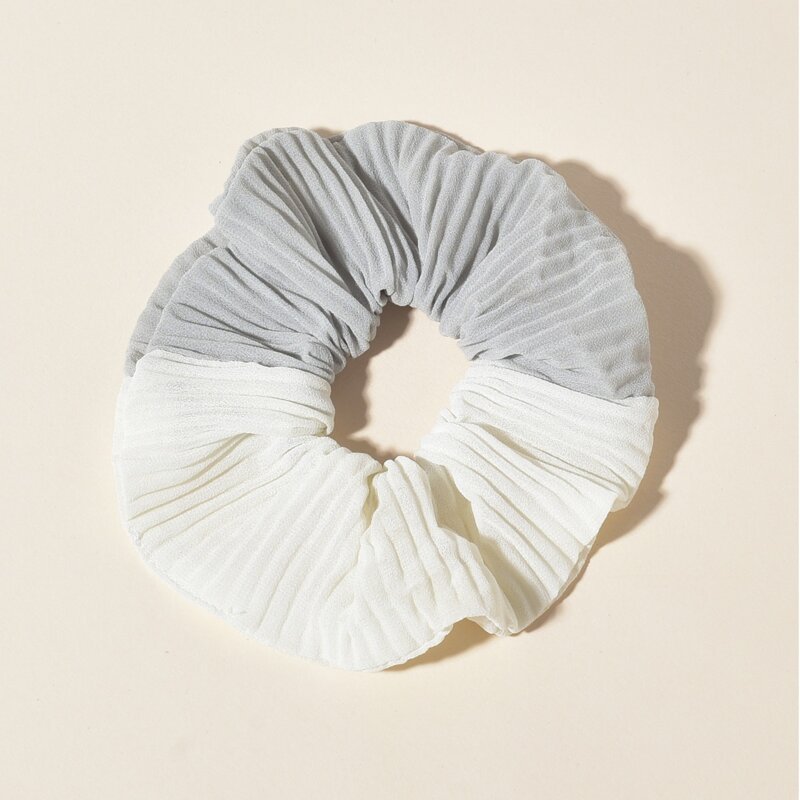 

1pc Colorblock Scrunchie, Multicolor