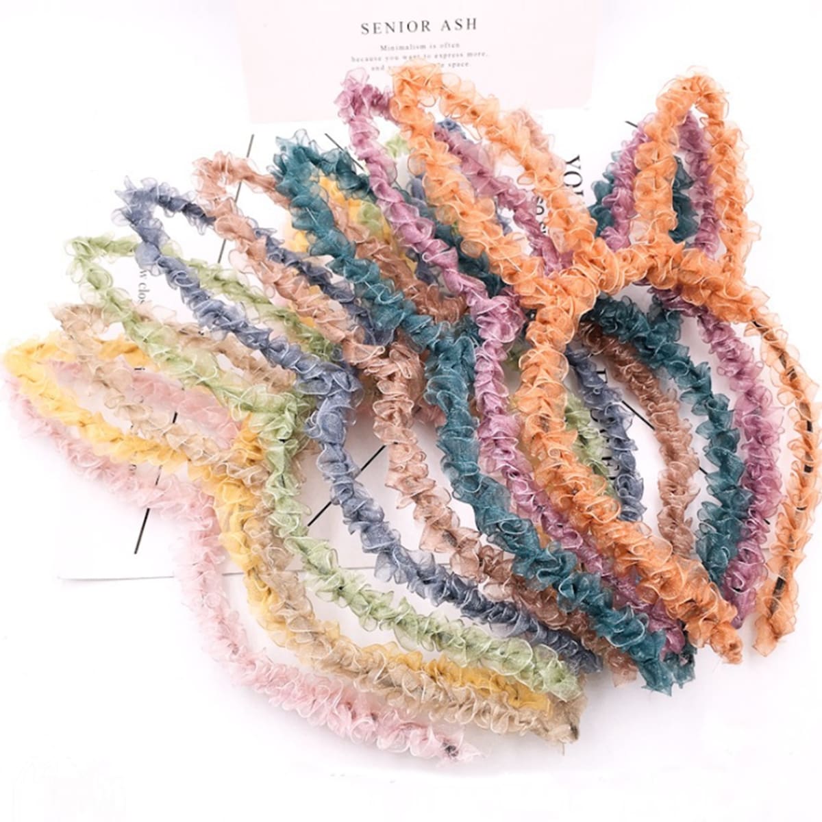

1pc Random Ear Design Headband, Multicolor