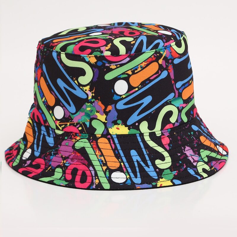 

Guys Letter Graphic Bucket Hat, Multicolor