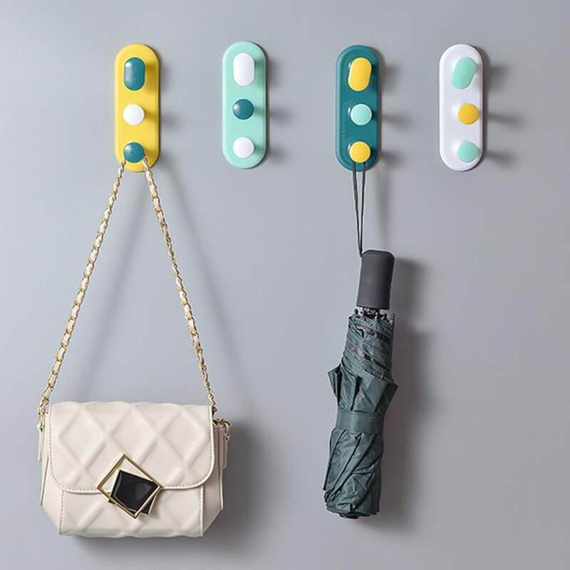 

1pc Multifunction Wall Hook, Multicolor