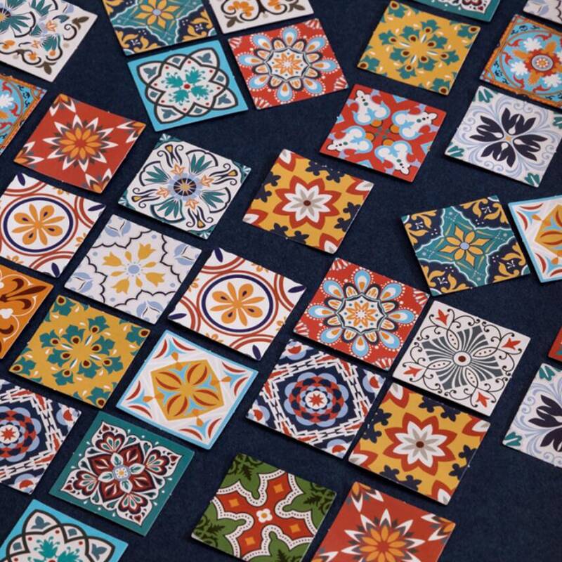 

46pcs Flower Pattern Sticker, Multicolor